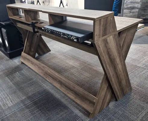 Glorious - Sound Desk Pro Studio Workstation - Walnut 2